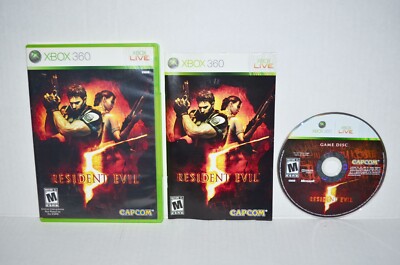 Resident Evil 5 (UK) (complet) (très bon état) - Xbox 360