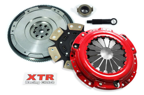 XTR 6-PUCK CLUTCH KIT+HD FLYWHEEL for ACURA CL ACCORD PRELUDE F22 F23 H22 H23 - Picture 1 of 2