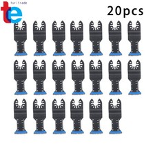 20-Piece Curved Edge Oscillating Saw Blades Japanese Tooth for Wood, Plastic