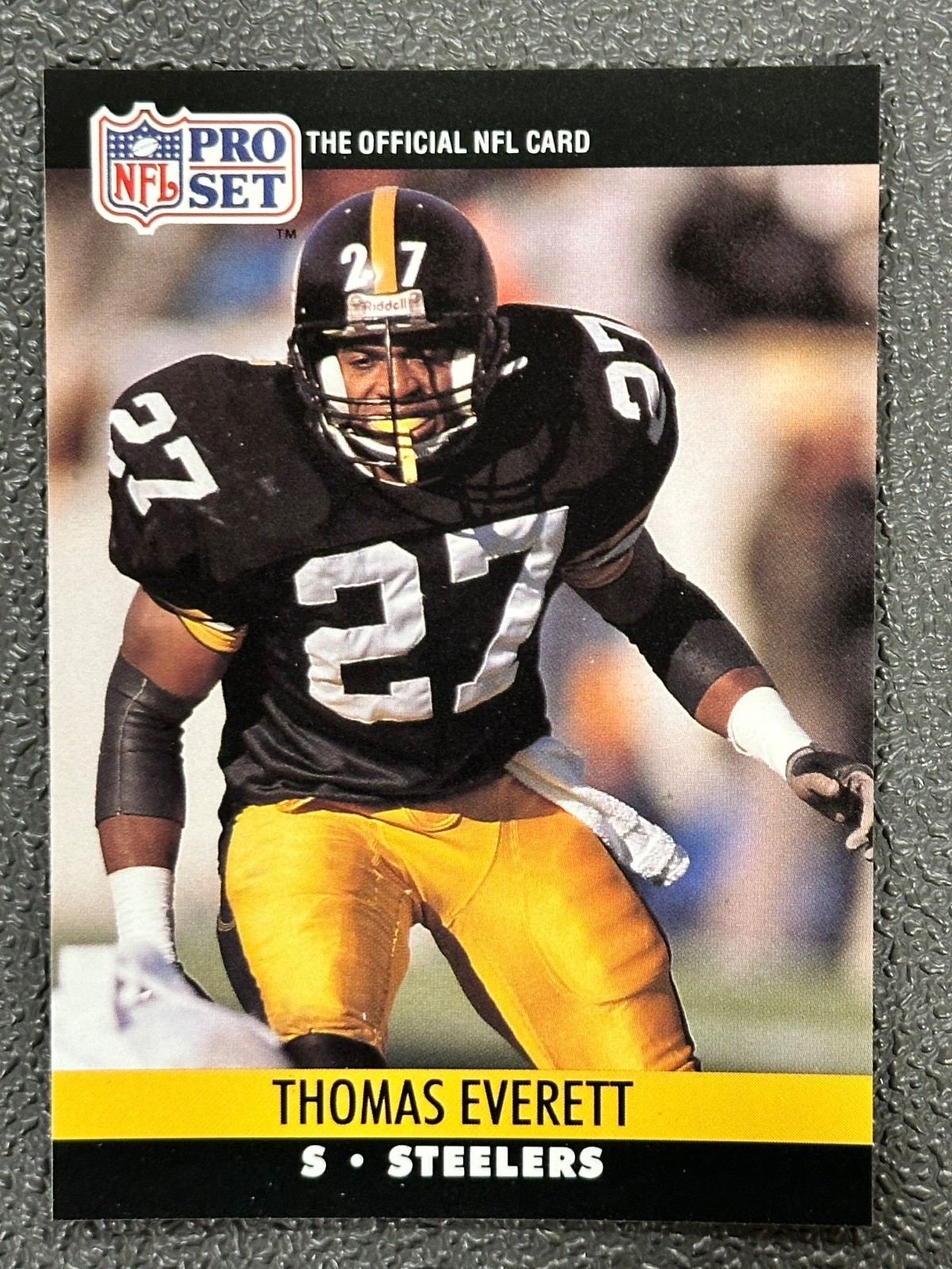 1990 Pro Set - Thomas Everett #622
