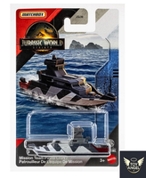 Matchbox - Jurassic World - Mission Team Patrol Craft - 1:64 - Neu&Ovp