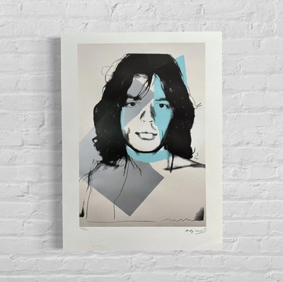 Andy Warhol Mick Jagger Lithographie auf Arches 300gsm 42x59 cm