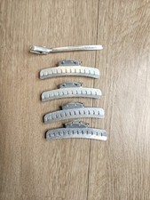 Vintage Goody Aluminum Wave Clips/ YoyetteSet Of 5