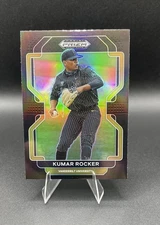 2022 Panini Prizm Draft Picks - Kumar Rocker #PDP3 Black Prizm (RC)
