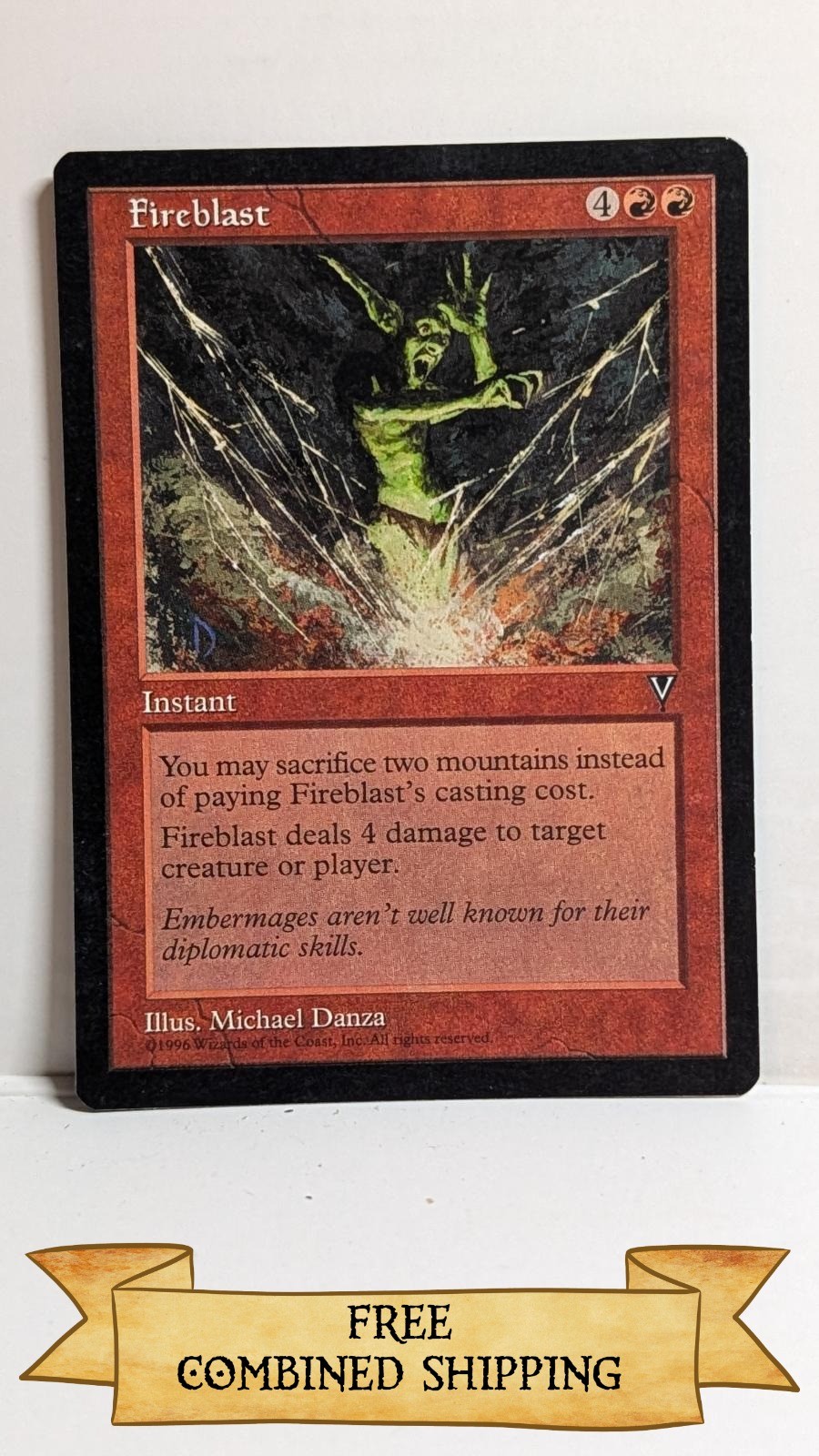 Fireblast Visions ...sku: DE737