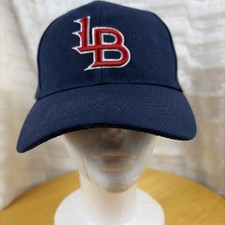 LOUISVILLE BATS MiLB Men  s Strapback Hat Baseball Cap Adjustable Logo Blue LB OS
