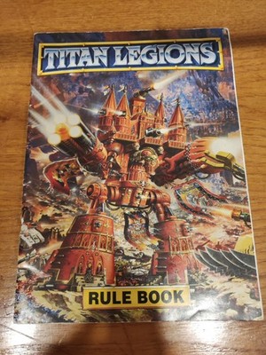 Warhammer Epic 40K Titan Legions Regelbuch Games Workshop OOP