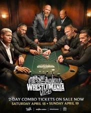 NEW  WWE WrestleMania 42 poster 18x24
