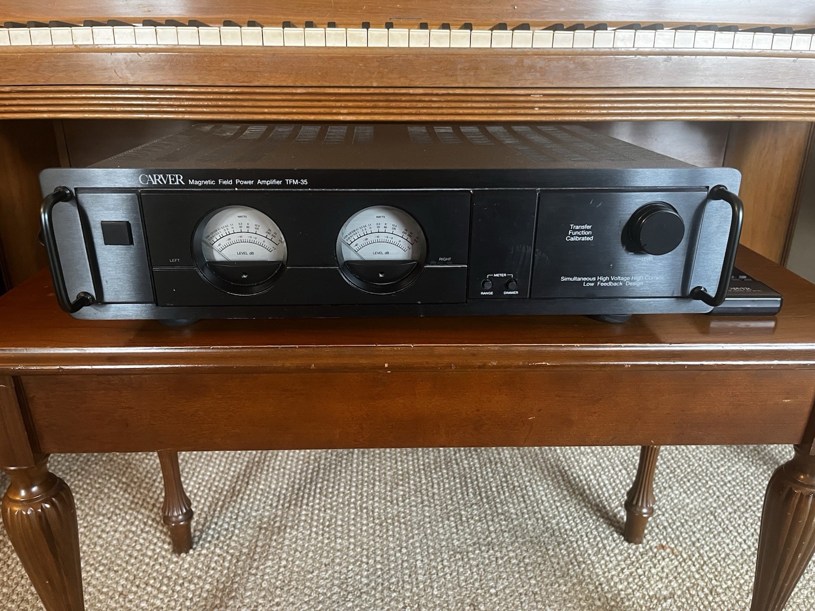 Carver M-400A vintage audio equipment - eBay listing photo 4