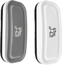 Dry Erase Eraser, Magnetic White Board Erasers - 2 Pack, Glass Whiteboard Eraser