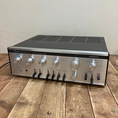 ONKYO Integra A-755 MKII/70 Integrated Amplifier Vintage Japan Power On Rare