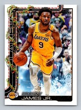 #H121 2025-26 Topps Holiday Bronny James Jr. Los Angeles Lakers