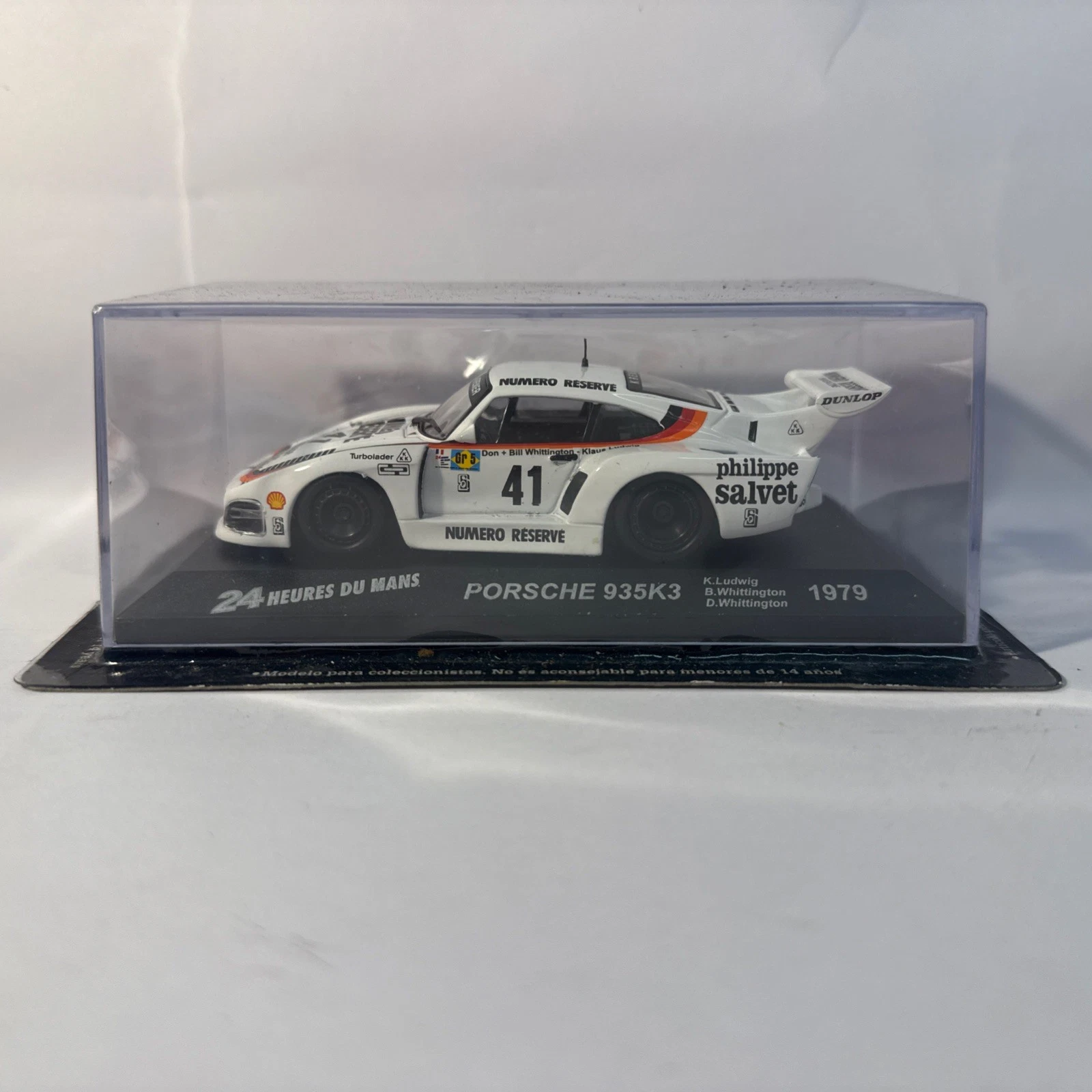 Voiture Miniature Formule 1 Porshe 935K3 24h Du Mans 1979