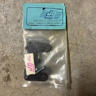 Par de piezas torre de choque vintage Rc Kyosho Optima