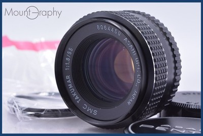 【EXC】 PENTAX SMC TAKUMAR 55mm F1.8 w/cap&Filter FromJapan #am4362