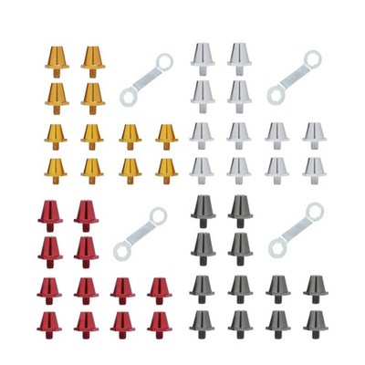 12 Stück professionelle Ersatzspikes für Fußballschuhe, leicht, 11 mm und 13