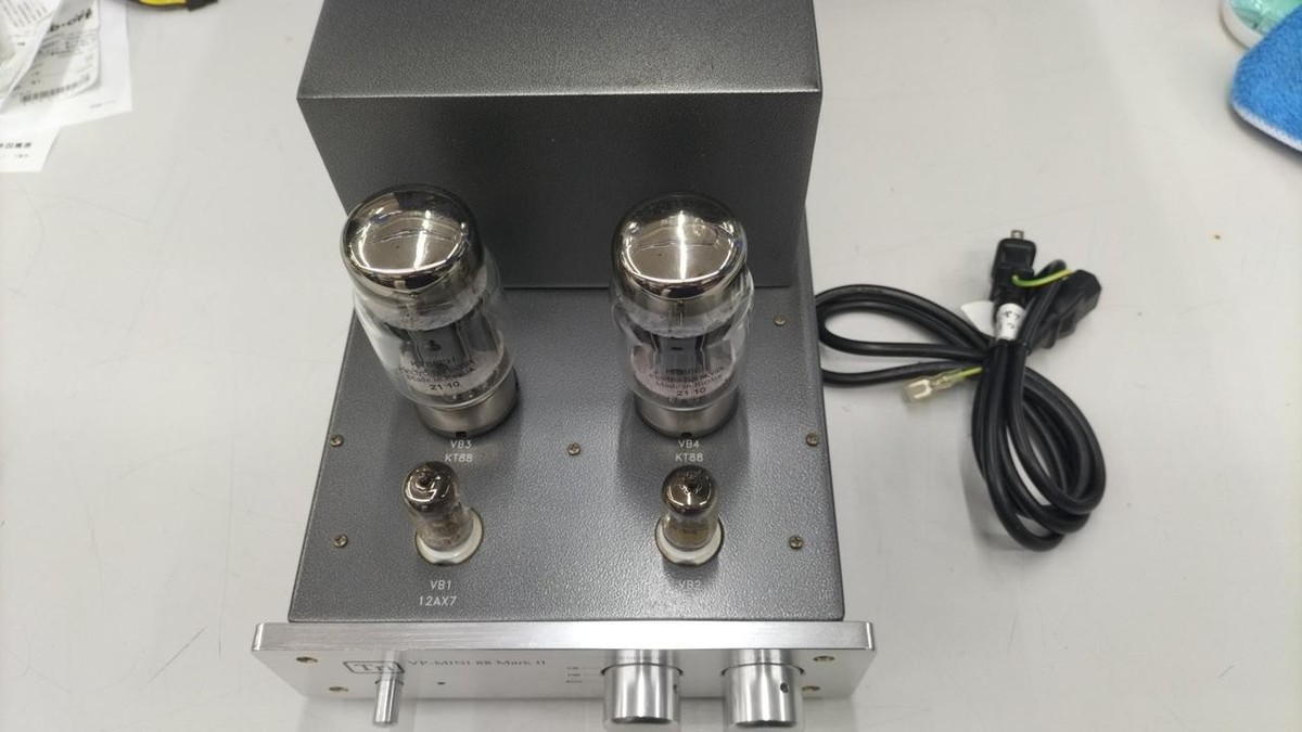 トライオード VP-Mini88 MarkⅡ Gold Lion KT88真空管 TRIODE VP-MINI88 MK2 KT88 Vacuum Tube Amplifier Powerful 10W+10W