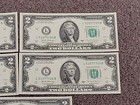 LOT 5 Consecutive Serial Number # 2017 A Two Dollar $2 Federal Reserve Banknote — photo 3