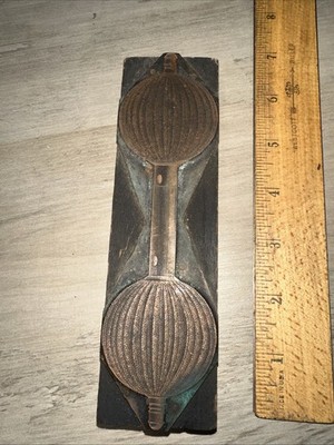 Printing Block   Unknown Image, Early Lightbulb?   Beautiful Details!!￼