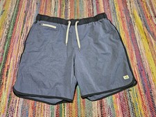 Vuori Banks Shorts Mens Large Running 6.5" Inseam Lightweight Drawstring Gym