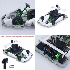 JDModel Plastic 1/10 Racing Car KIT 4*4 RC Servo Radio for Adult No Lights Gifts