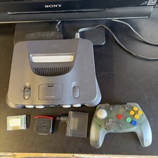 Nintendo 64 N64 Console W/ Expansion Pack Memory Card &  Wireless Controller