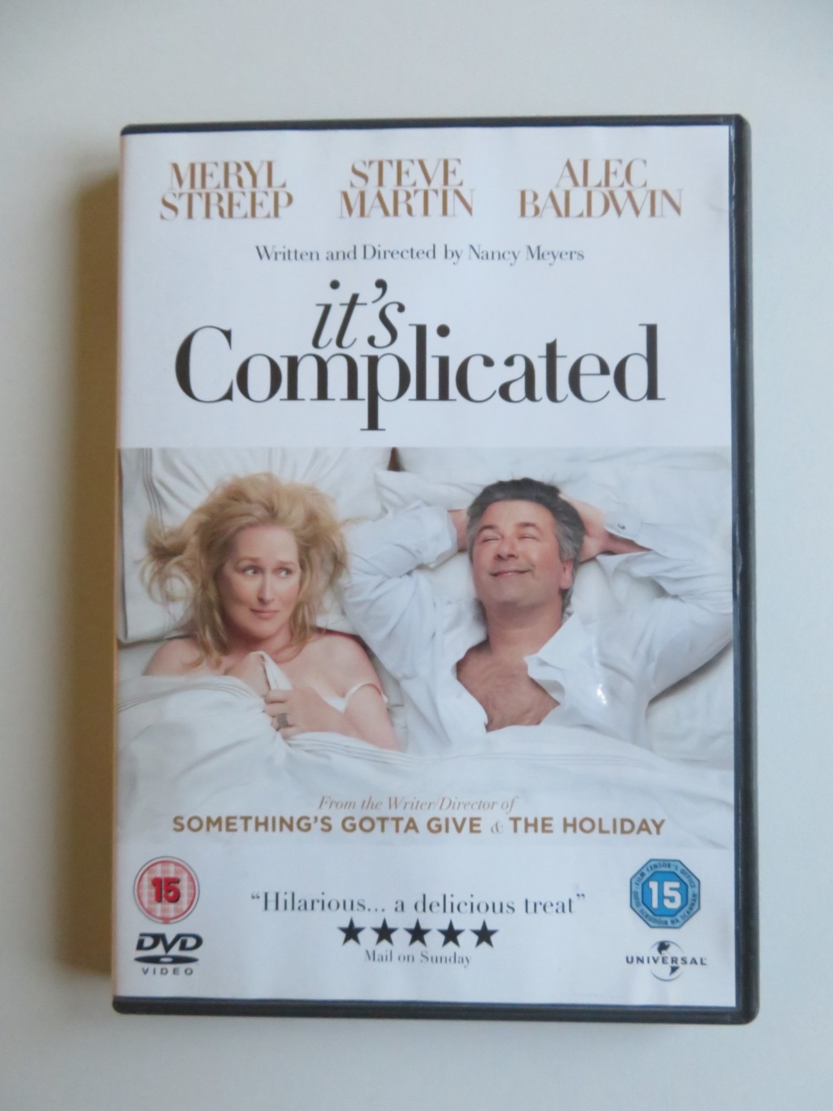 IT'S COMPLICATED - B (DVD) MERYL STREEP ALEC BALDWIN 2009 REGION 2, 5