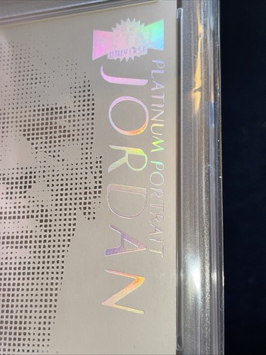 1997 Metal Universe Michael Jordan #1 Platinum Portrait MINT PSA 9 Recent Grade! - Bild 18 von 24