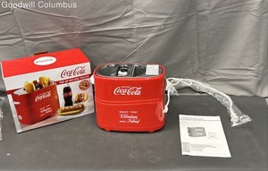 Nostalgia Coca-Cola HDT600COKE Pop-Up Hot Dog Toaster Red Retro 2-Slot