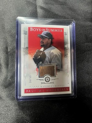 2025 panini  boys of summer Manny Ramirez pastime materials 18/99