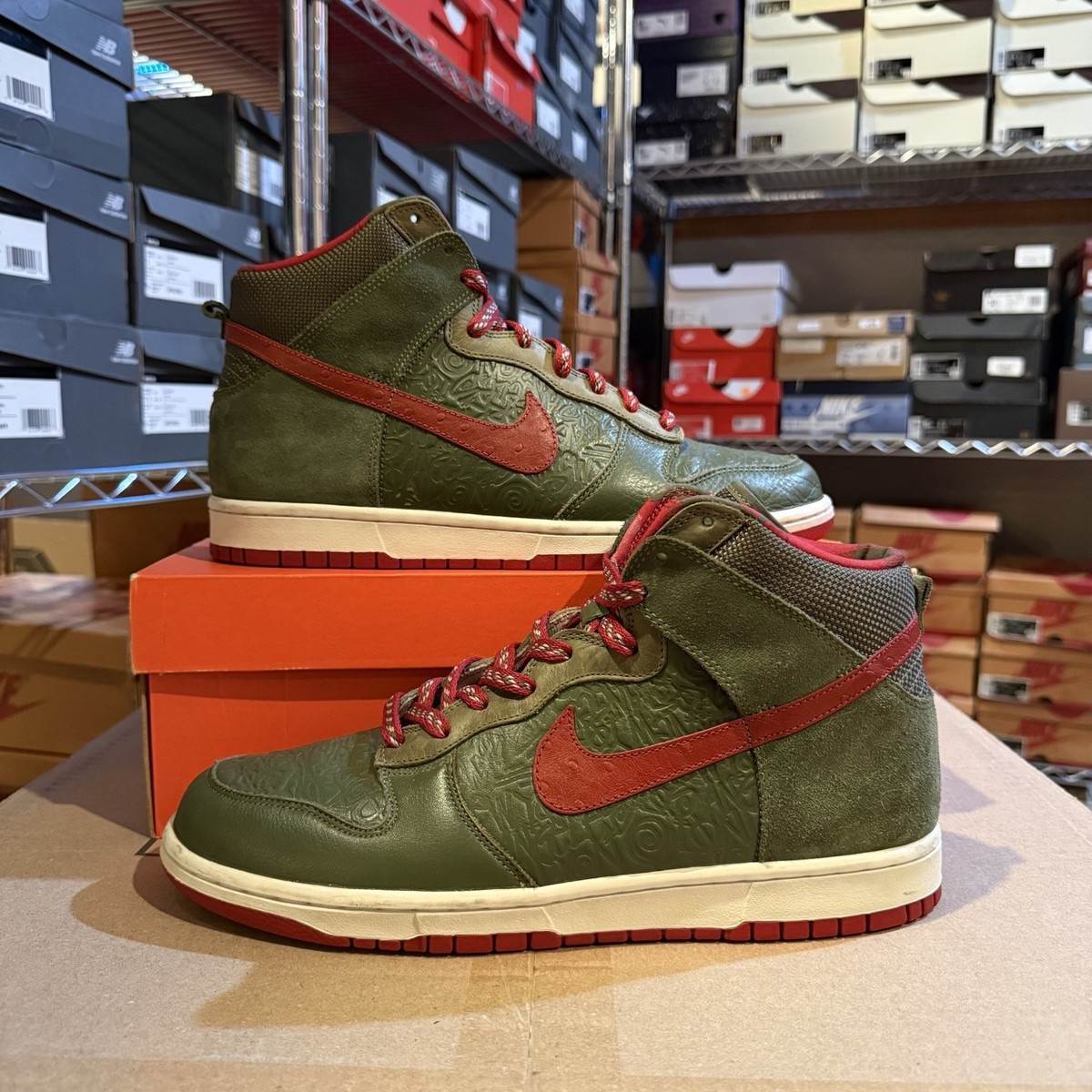 Nike Sb Dunk High Stussy World Tour Size 11 | eBay