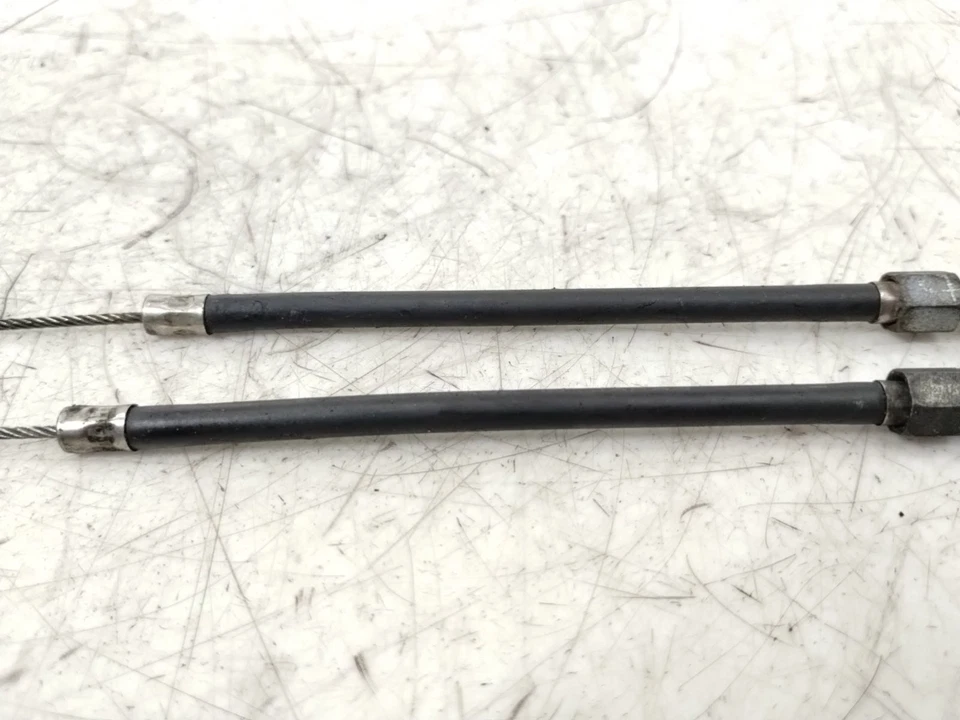 00-03 Suzuki GSXR 750 600 Exhaust Servo Cable Lines Pair - Image 3 of 4