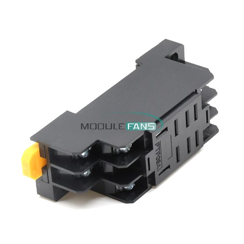 10A AC 220V Coil Power Relay DPDT LY2NJ HH62P HHC68A-2Z With Socket Base NEW. - Picture 9 of 22