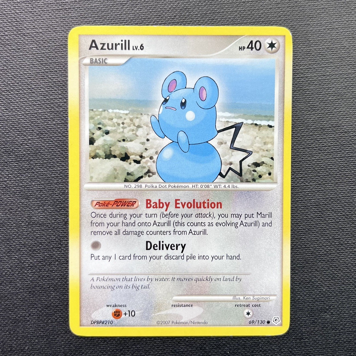 Azurill | 69/130 Diamond & Pearl | Regular / Non Holo | Pokémon TCG LP