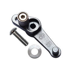 GPM Metal SERVO ARM 23T For Kyosho HOR Bike KM023TM -GUN SILVER-