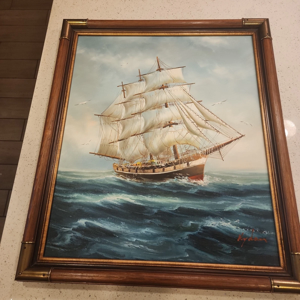 Oil Painting Canvas Nautical Art Paintings for sale | eBay