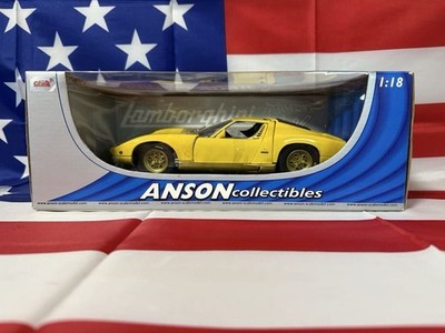 ANSON　1/18 　Lanborghini　Miura The 1/18 Lamborghini Miura P400 from Anson, a review by