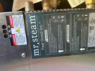 #ad #ad NEW UNUSED Mr.Steam generator only MS MAX Series 20kW Steam Shower Generator $1999.99
