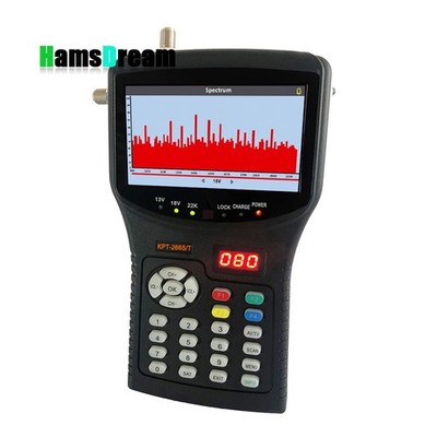 KPT-266S/T Combo Satellite Finder Satellite Signal Finder Spectrum Analyzer