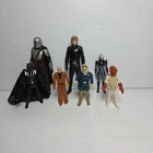 Lot Of 7 Vintage & Modern Star Wars Figures Kenner Hasbro 70s 80s 3.75in