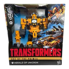 Transformers Age of the Primes Leader Class Herald of Unicron action figure
