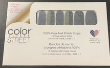 Color Street Nail Polish Strips Designer Denim