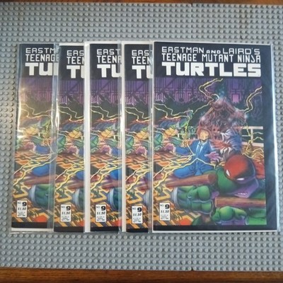 TEENAGE MUTANT NINJA TURTLES #9 X5 Copies 1st Master splinter cover key 