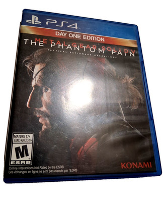 Metal Gear Solid V: TPP Day 1 Edition (PS4, Konami) VGC ~ CIB w/ Pristine Map