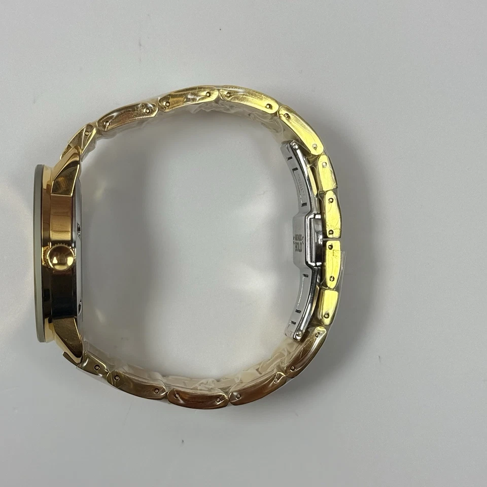 Nuevo reloj para mujer Movado audaz tono oro amarillo punto cristal 3600104 Foto 4 de 4