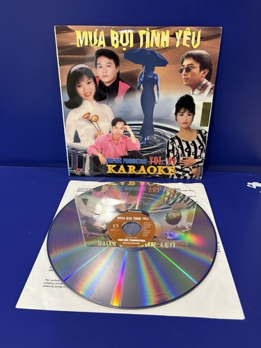 Vietnamese Karaoke LaserDisc~Mua Bui Tinh Yeu. Kim Duc Production Vol. 01 - Picture 1 of 7