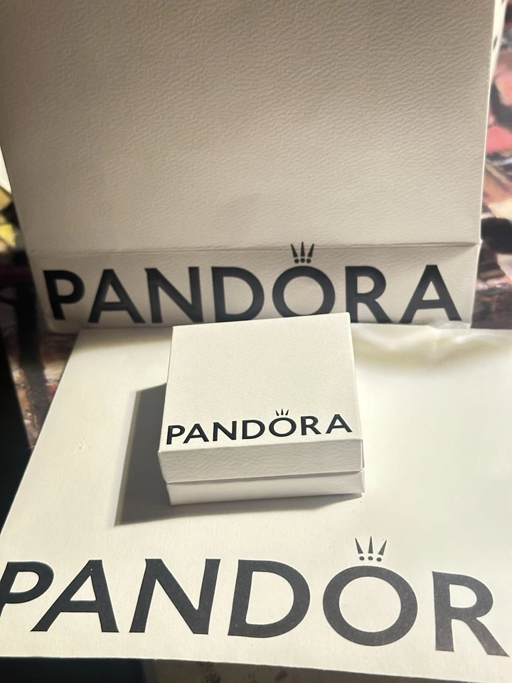 Original Pandora Silber Blühende Herzen Baum der Liebe Ohrstecker - Bild 4 von 4