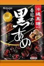 Kasugai Kuro Ame Japanese Okinawa Black Brown Sugar Candy Drops 春日井製菓 黒あめ 129g