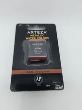 Arteza Metallic Premium Water Color Paint Glowing Peach A706