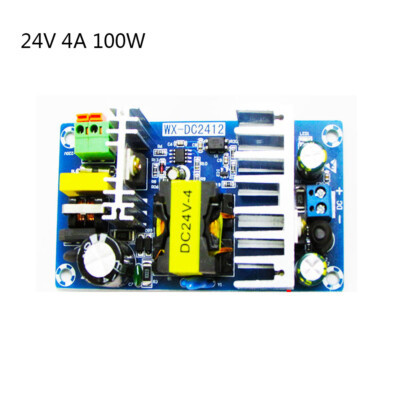 1pcs DC 24V 4A 6A Switching Power Supply Module 100W AC-DC Power Supply Board